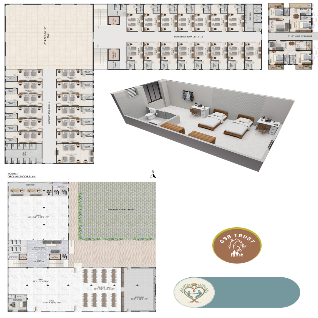 NEST campus floorplan illustration